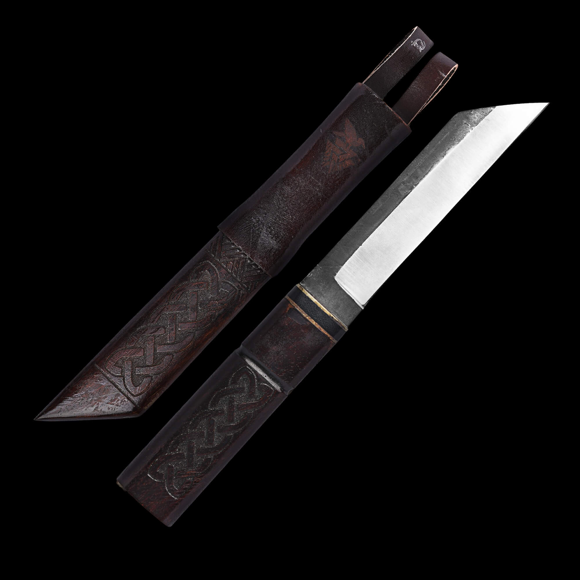 Handmade Knotwork Viking Seax