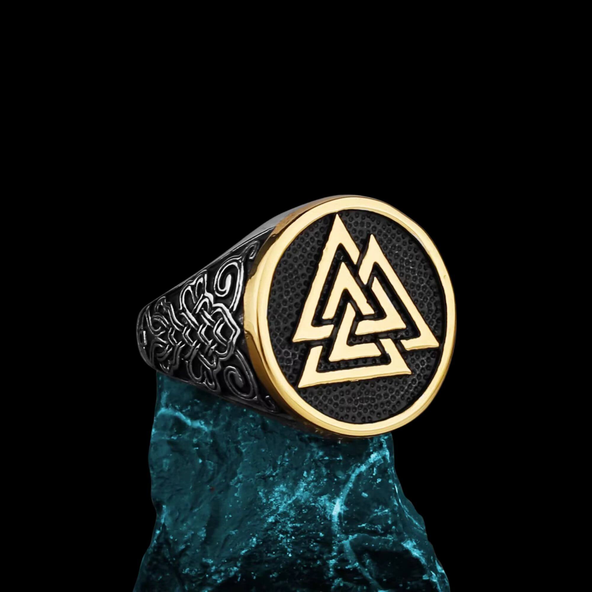 Valknut and Knotwork Ring