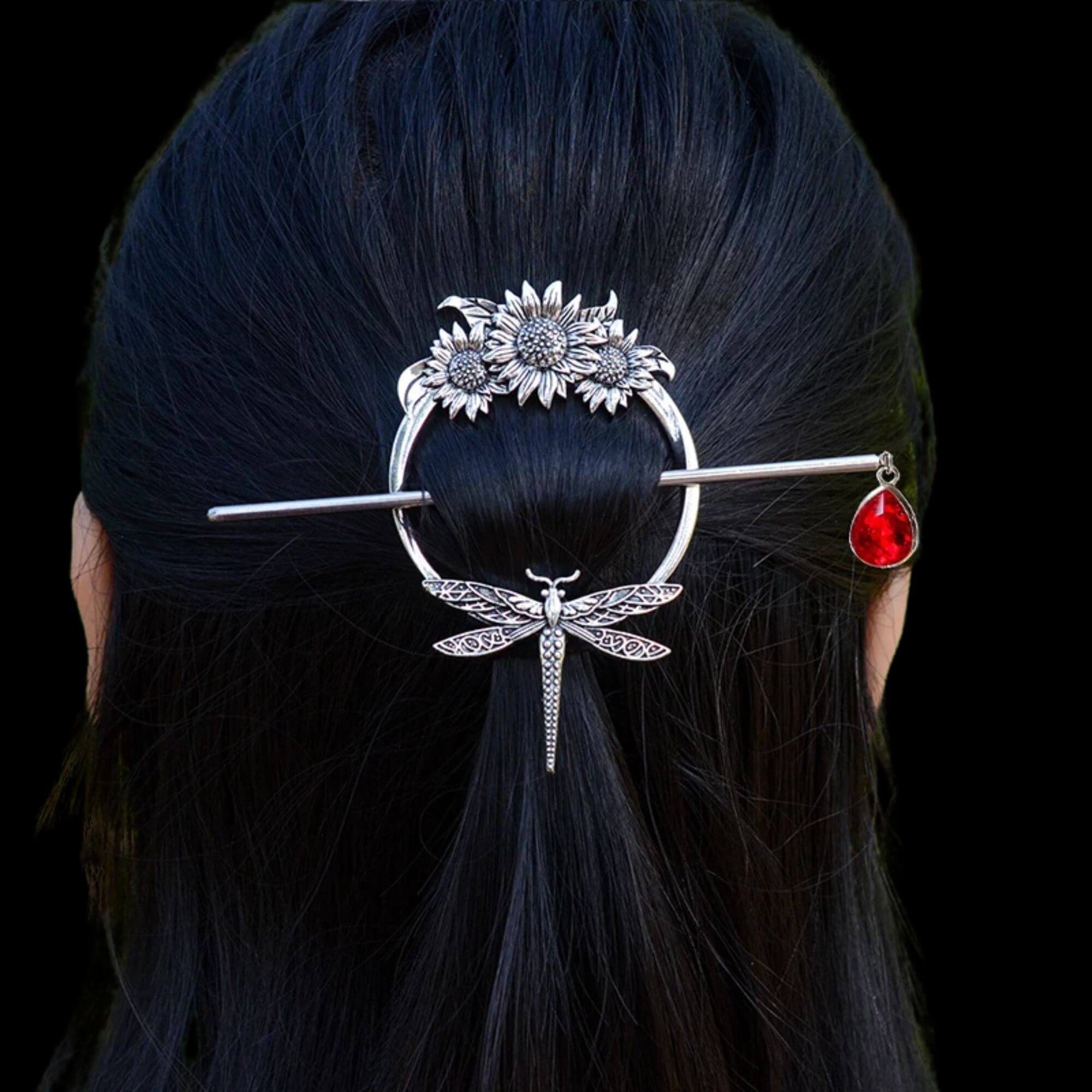 Dragonfly Whisper Hair Pin
