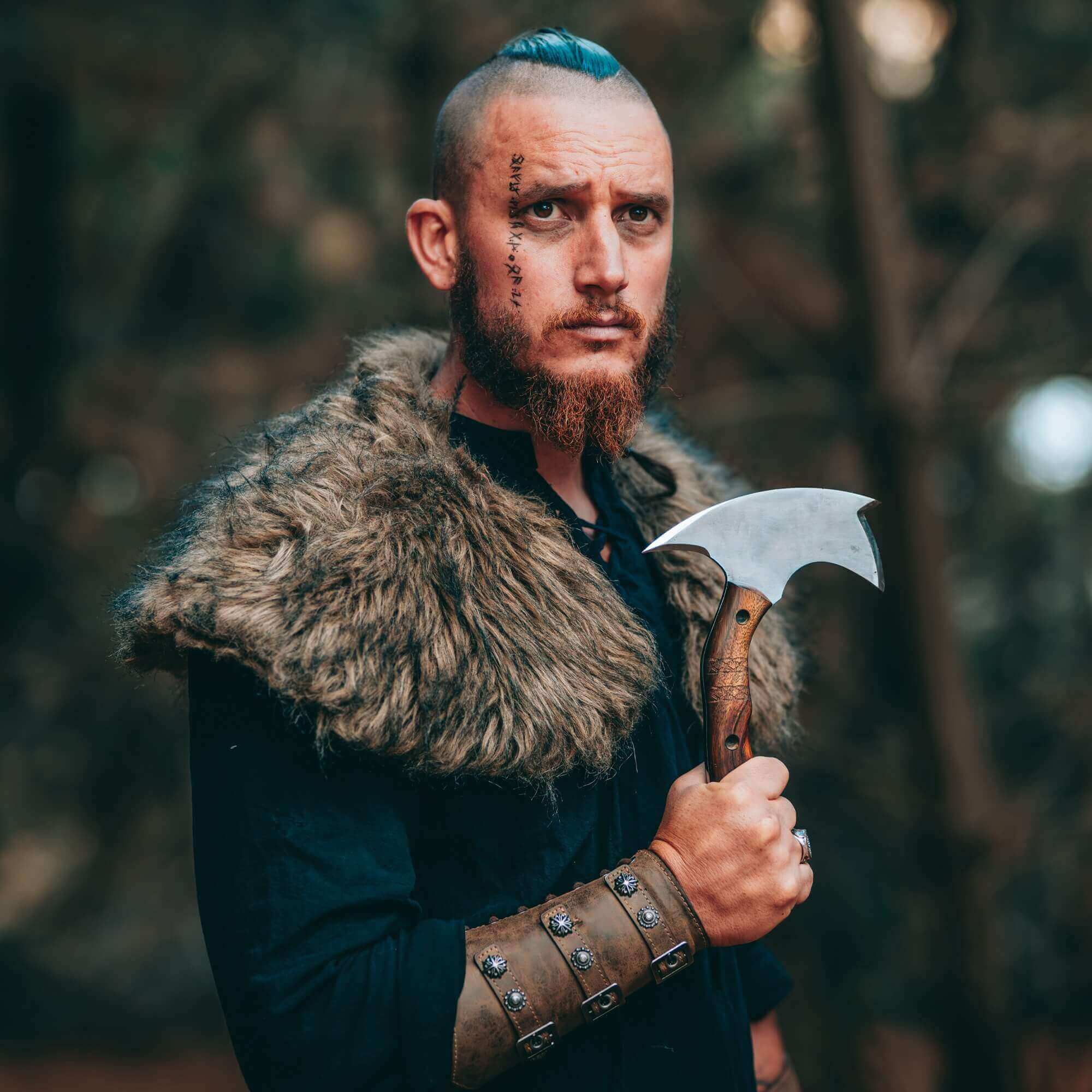Hand-Forged Norse Tomahawk