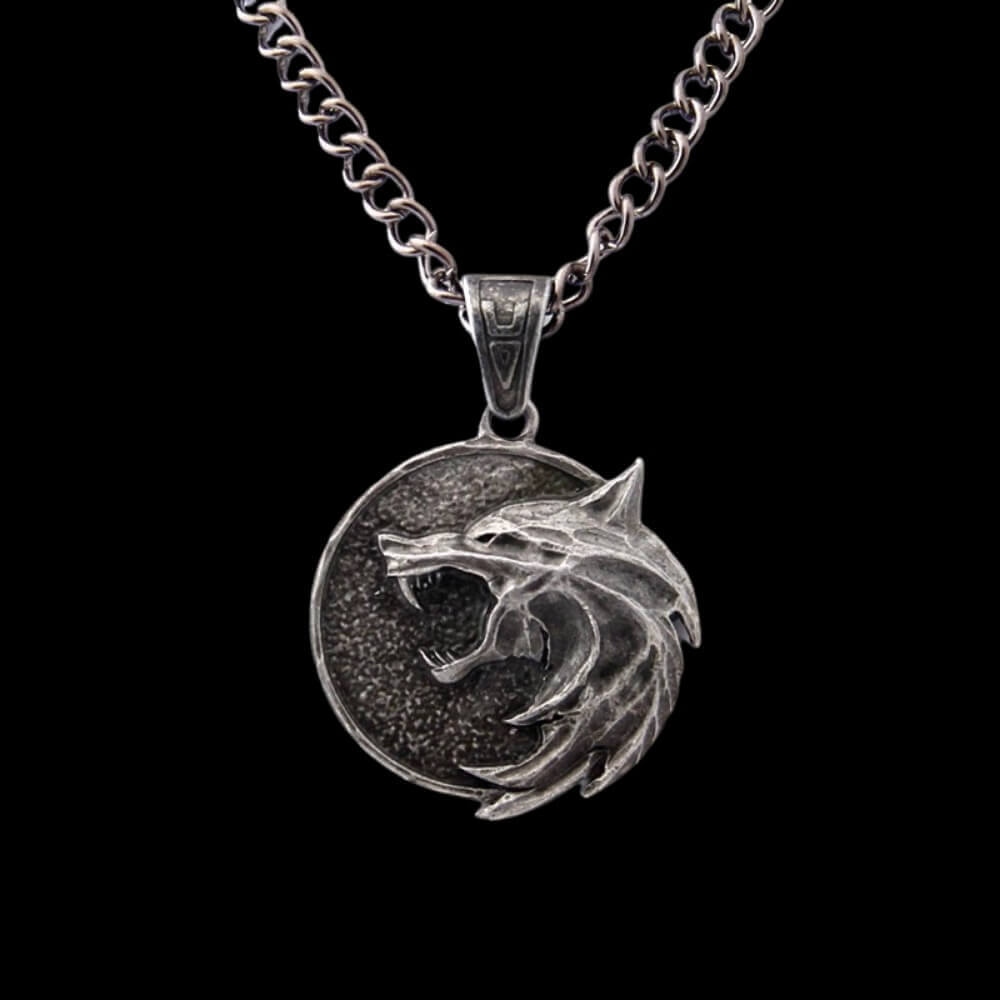 Collier Fenrir Noir Pistolet