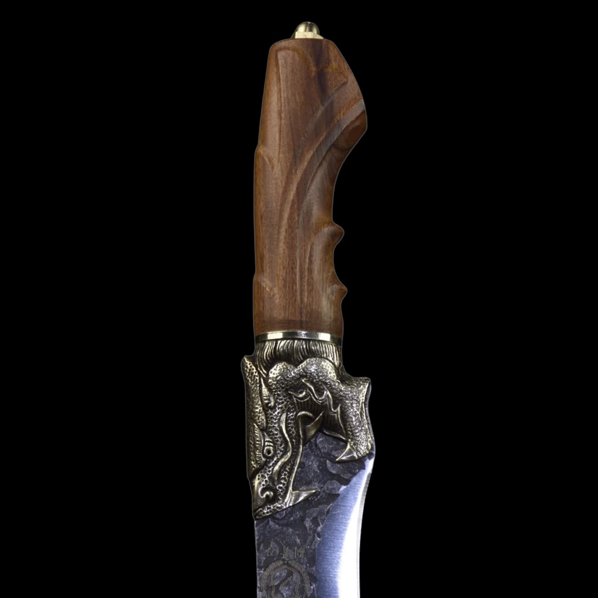 Couteau Viking Jörmungandr fait à la main