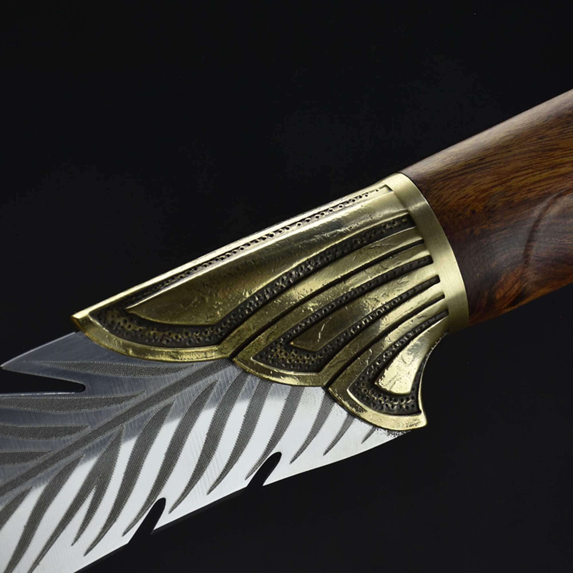 Cuchillo vikingo hecho a mano