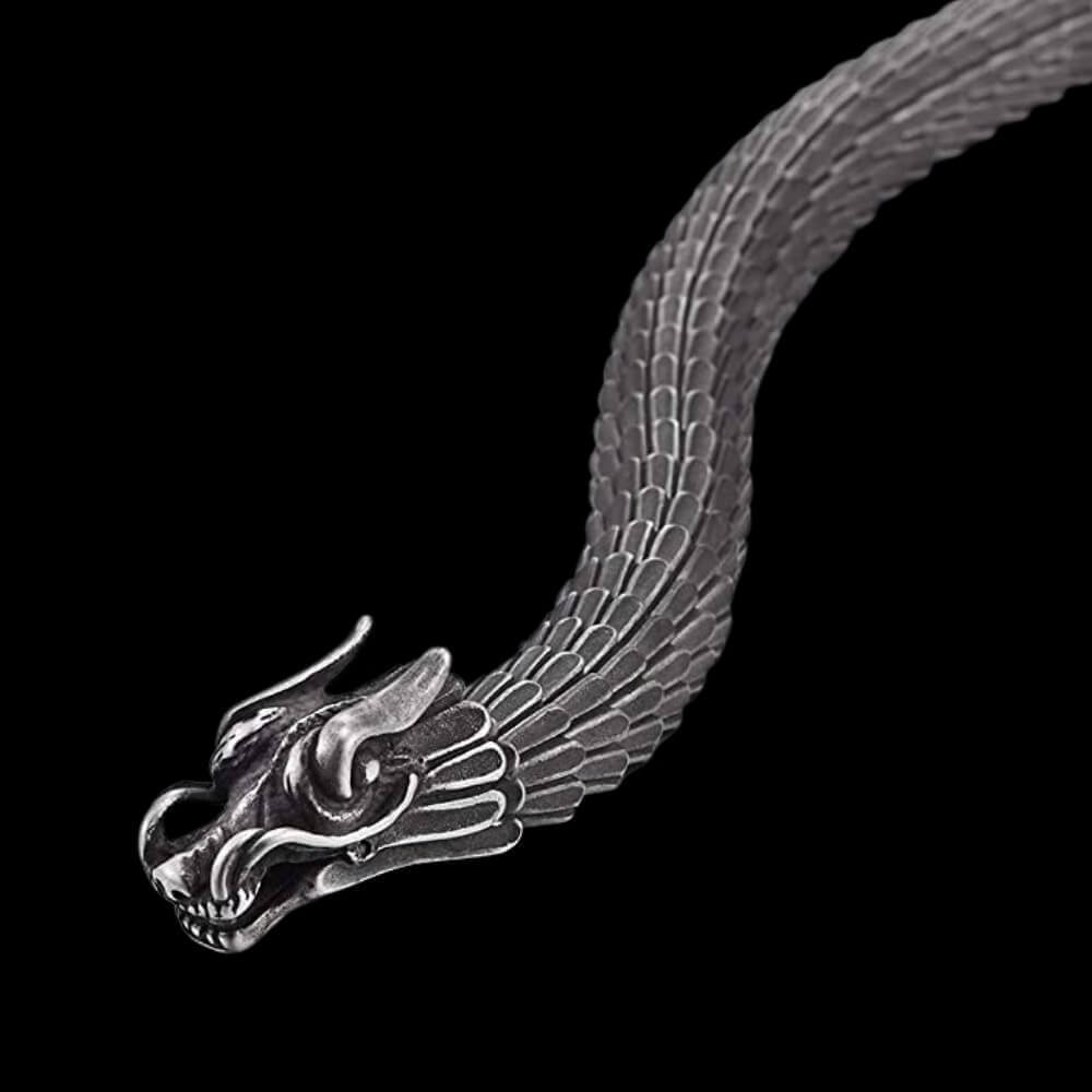 Nordischer Drache Armband