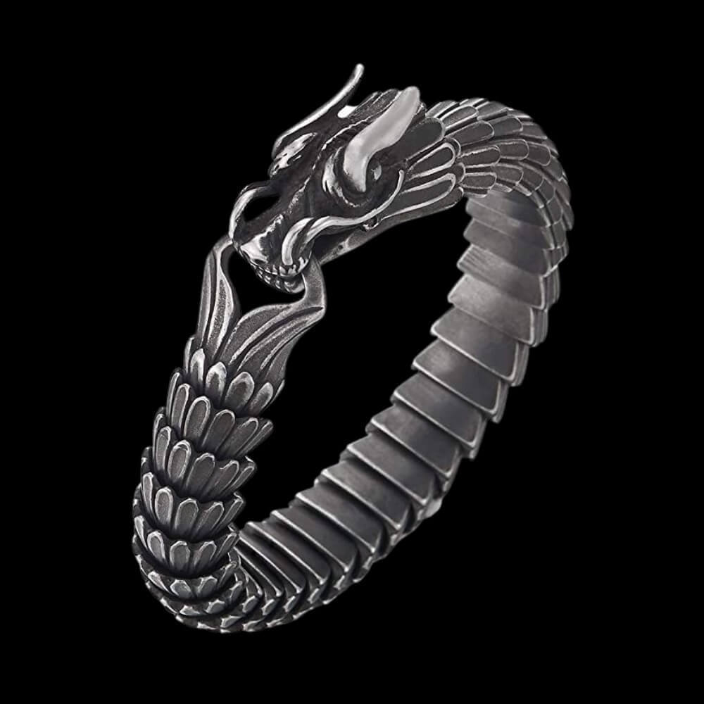 Nordischer Drache Armband