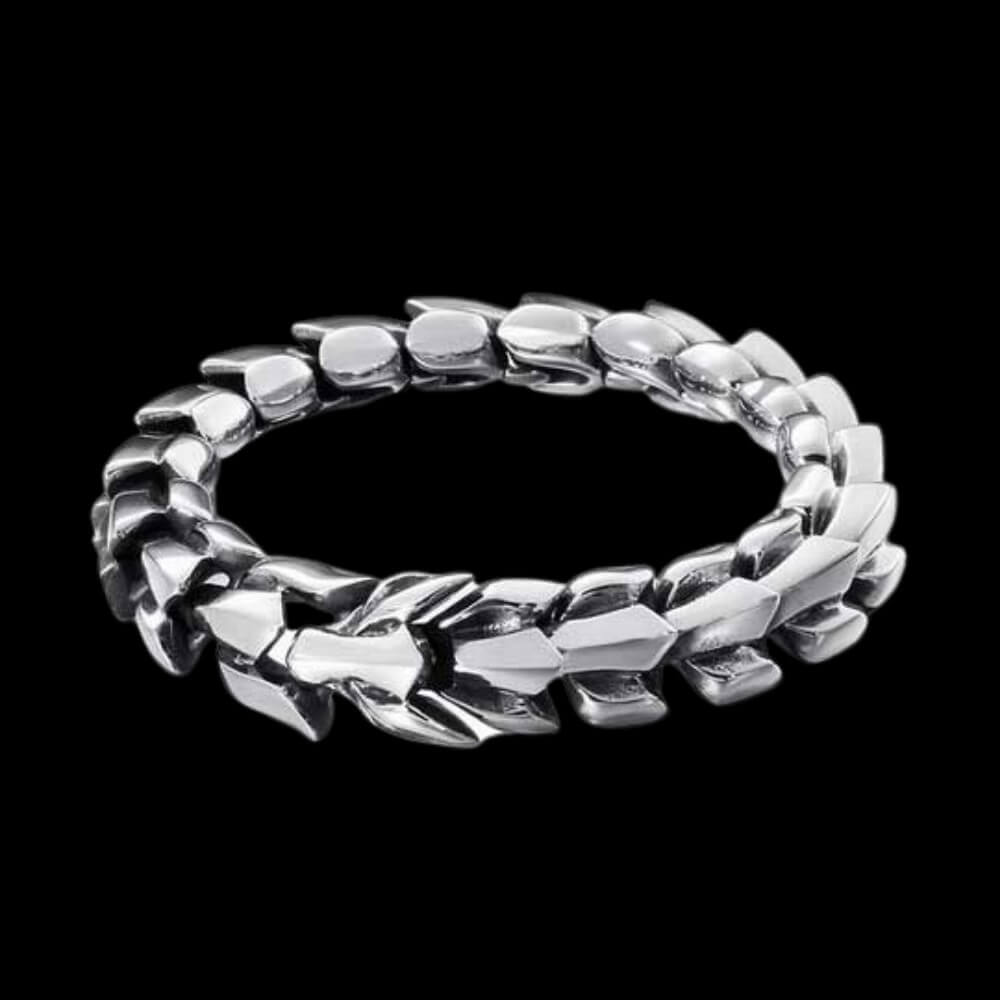 Bracciale Pesante Ouroboros vichingo