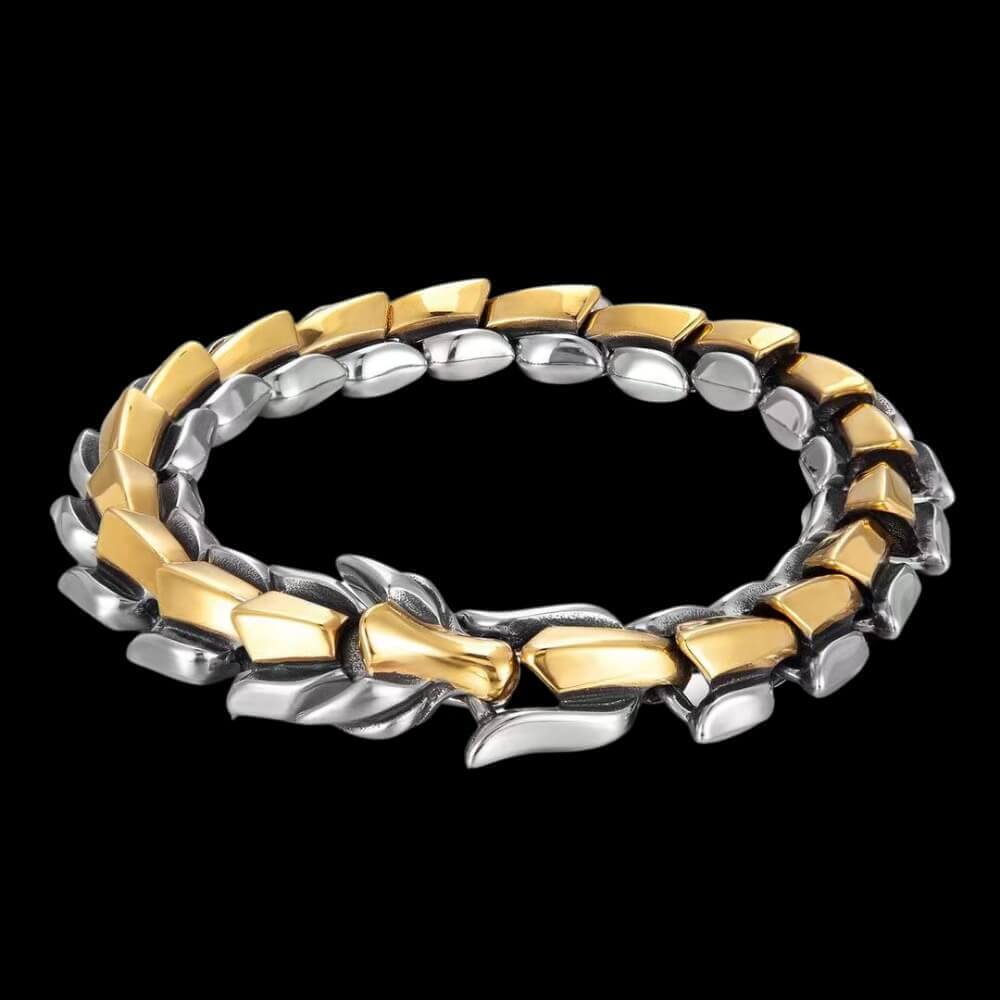 Bracciale Pesante Ouroboros vichingo