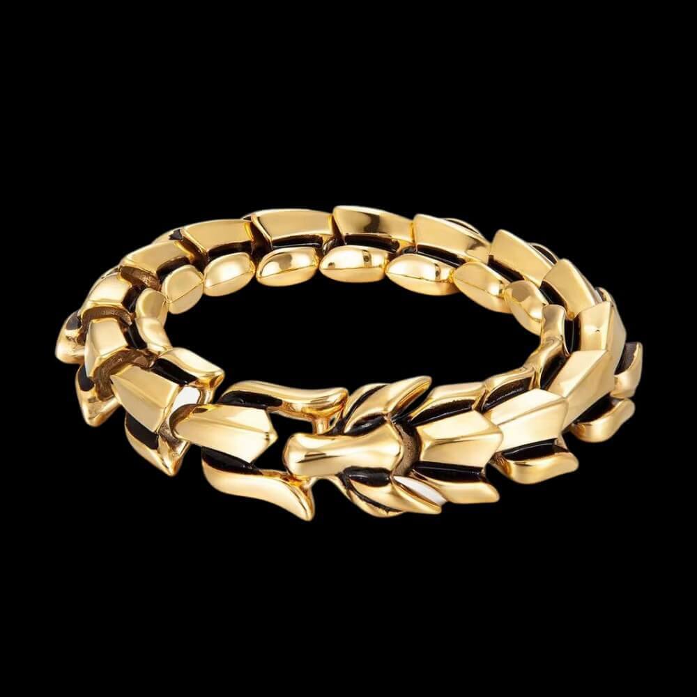 Bracciale Pesante Ouroboros vichingo