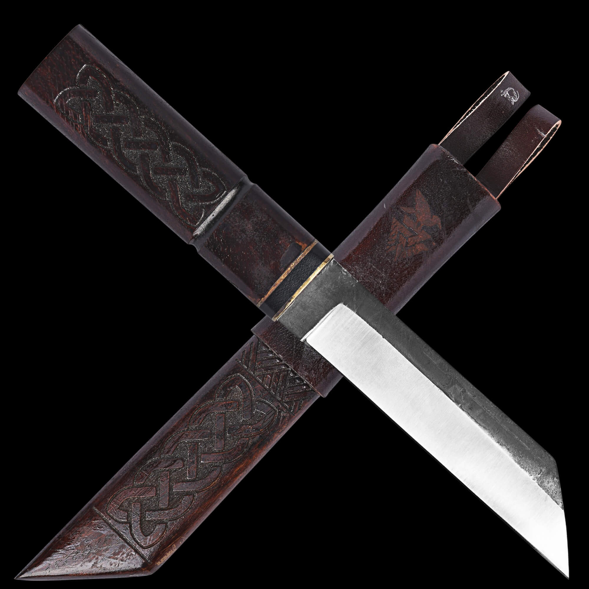 Handmade Knotwork Viking Seax