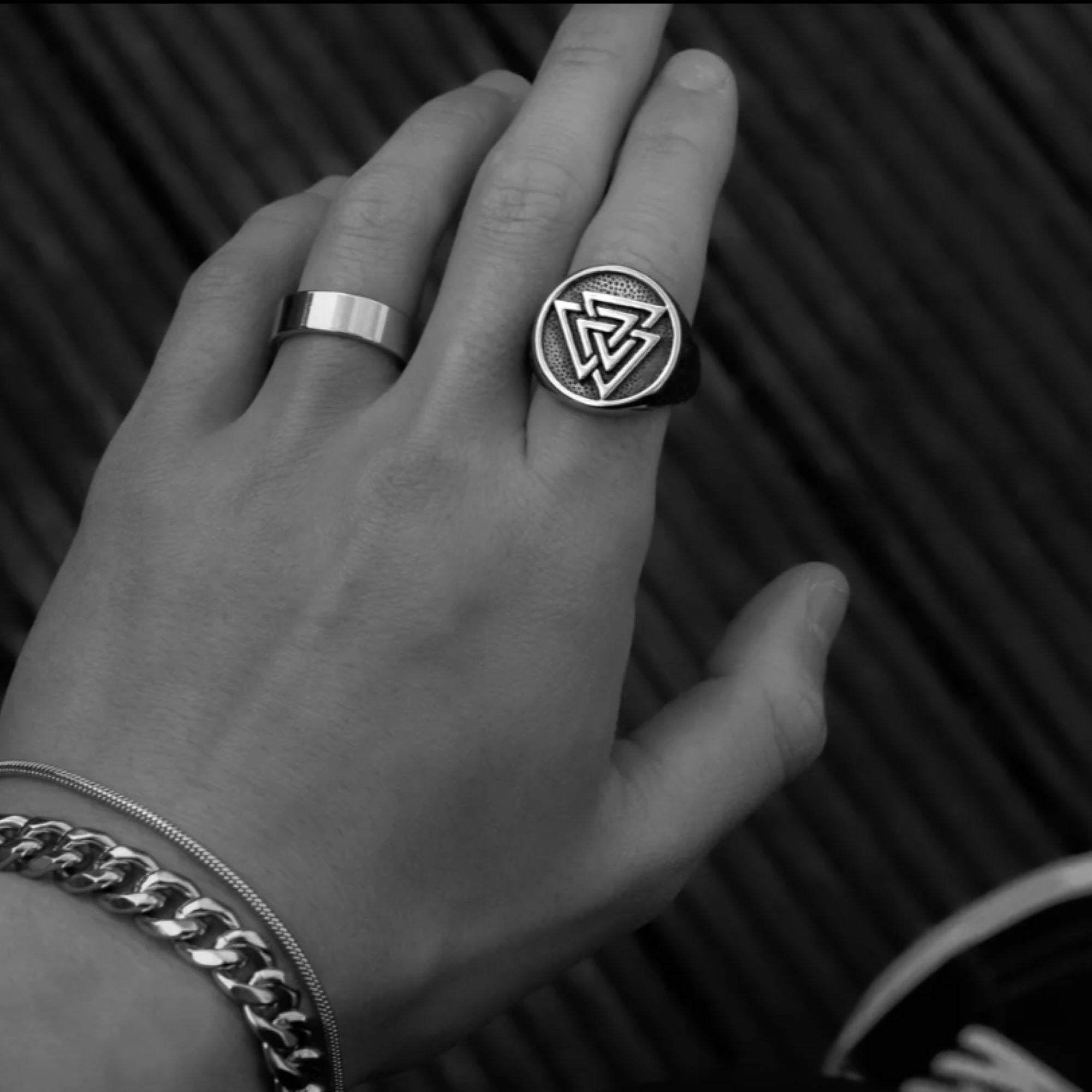 Valknut and Knotwork Ring