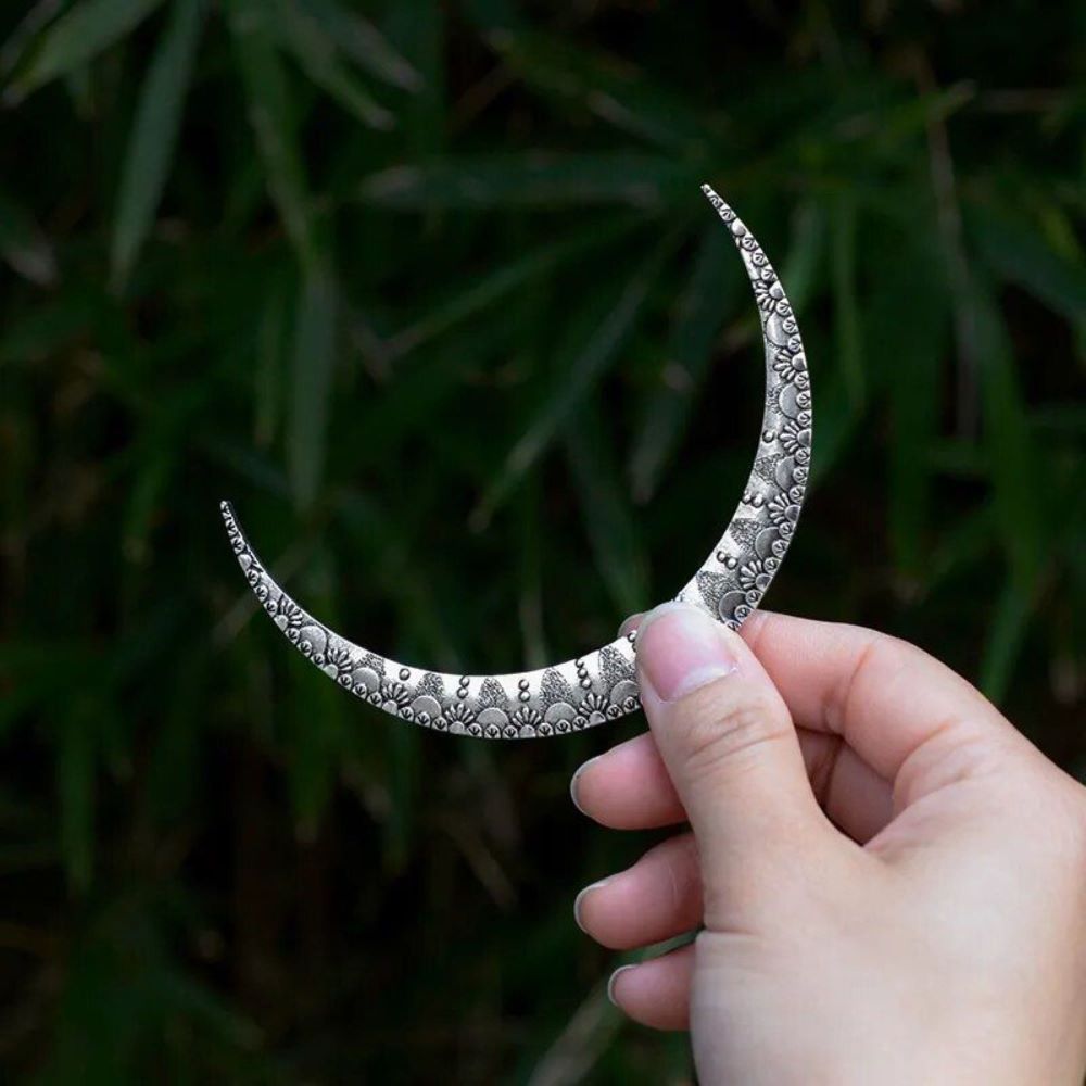 Crescent Moon Hairpin