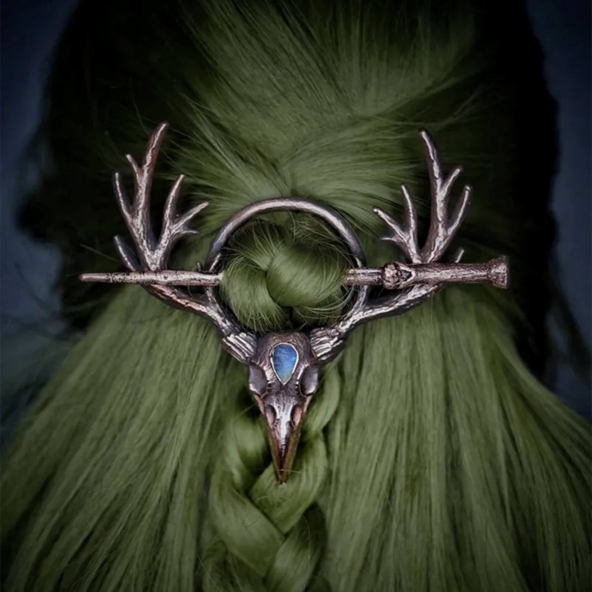 Shieldmaiden's Enchanted Hairpin