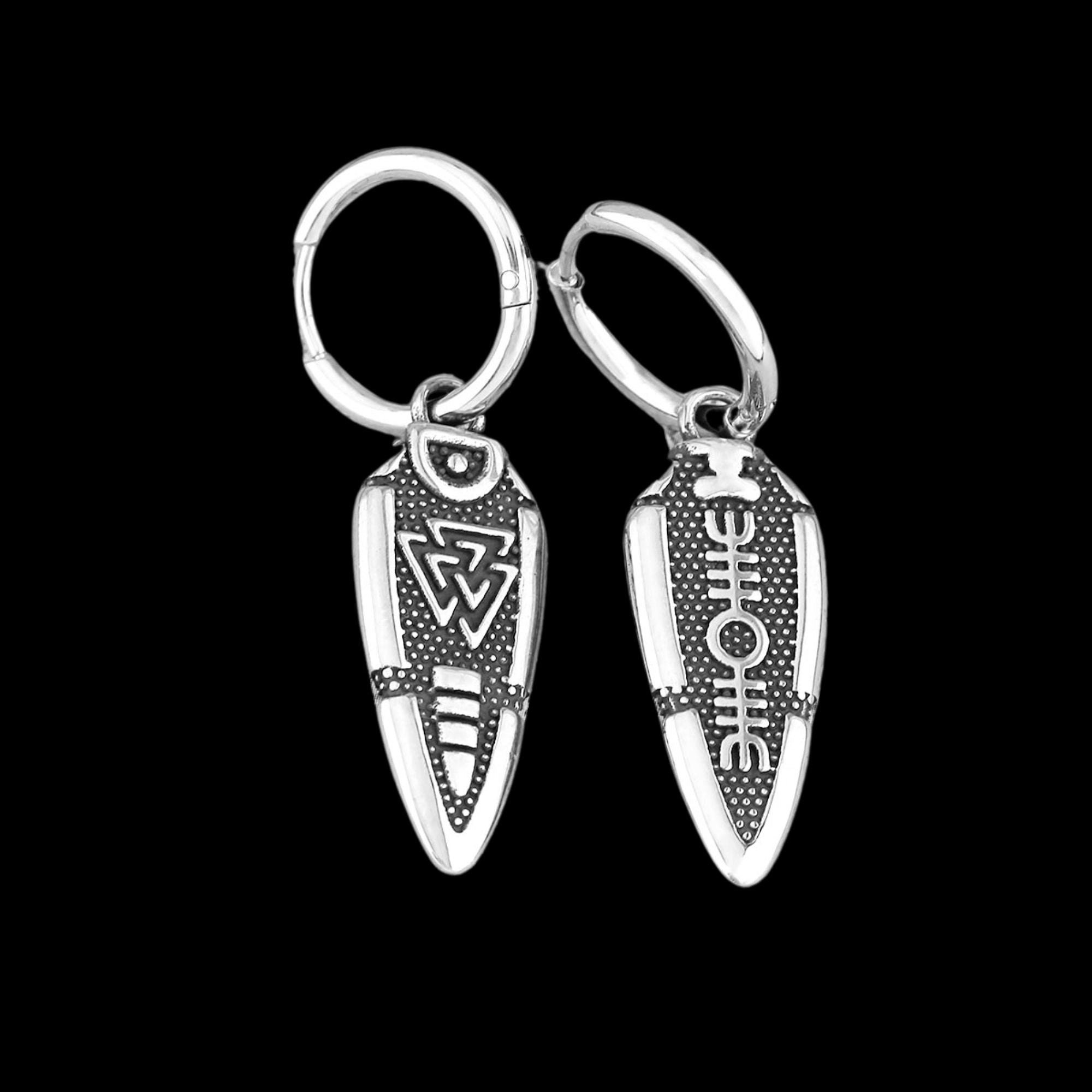 Norse Spear Earrings