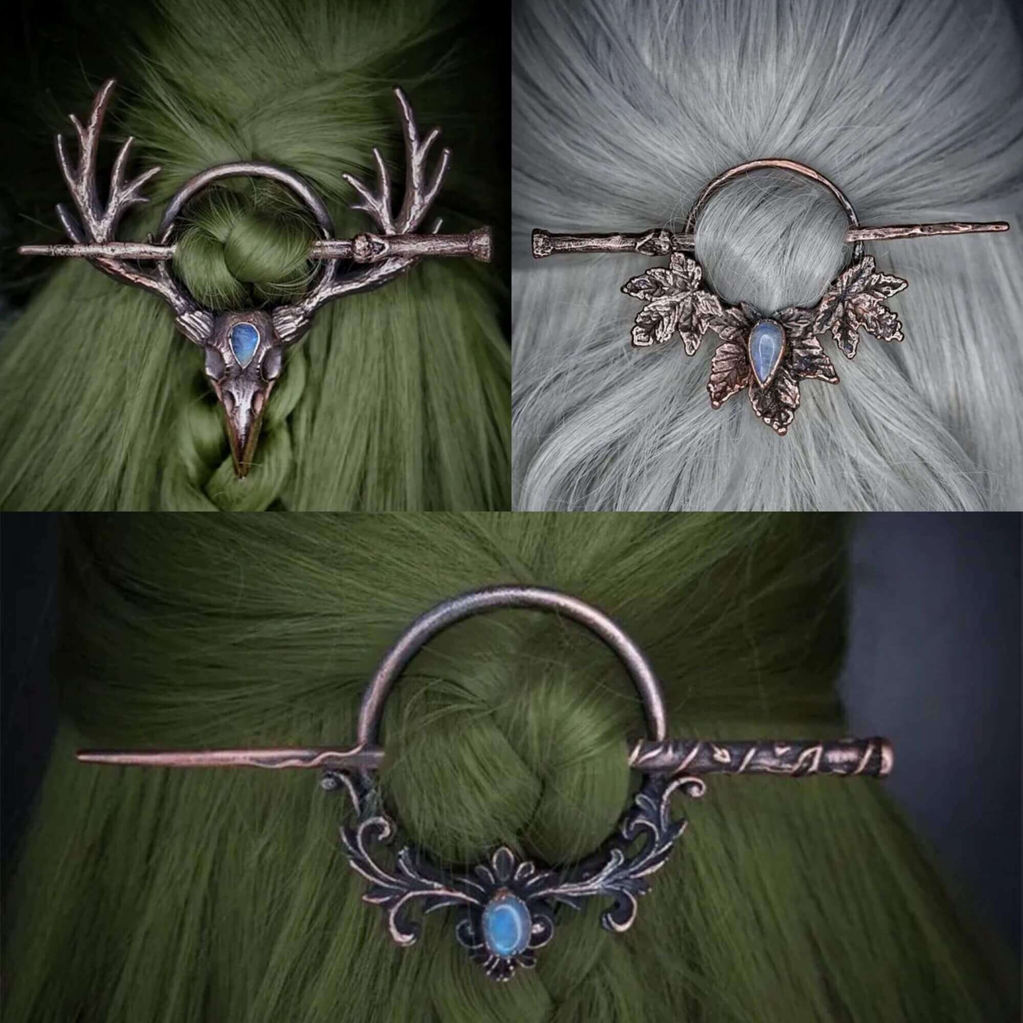Shieldmaiden's Enchanted Hairpin