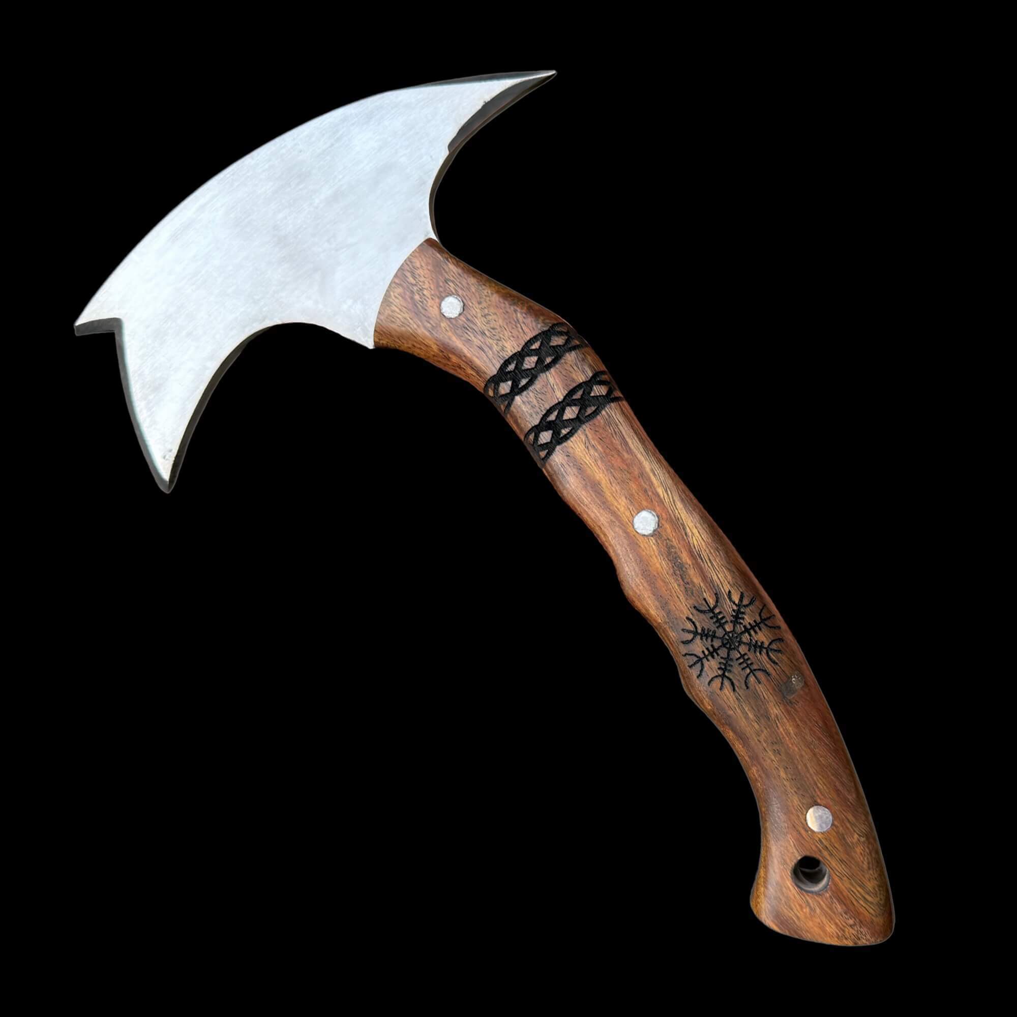 Hand-Forged Norse Tomahawk