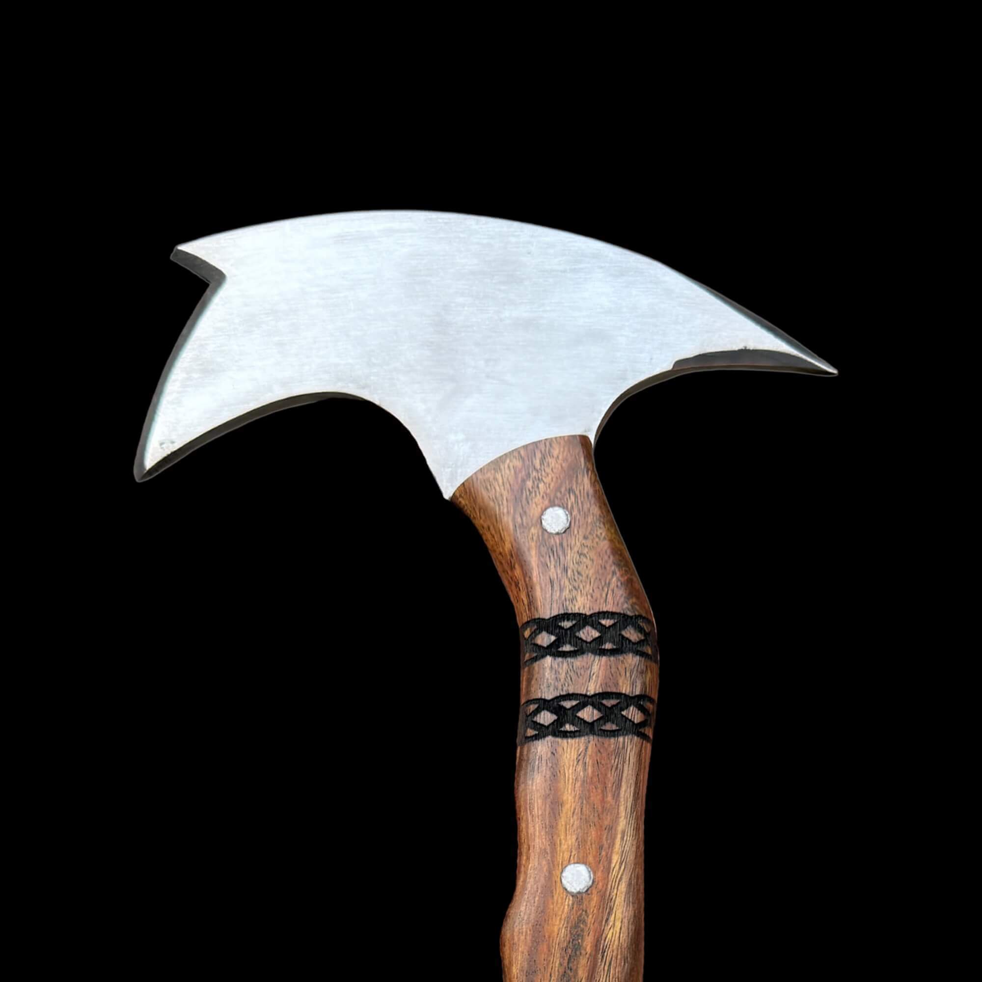 Hand-Forged Norse Tomahawk