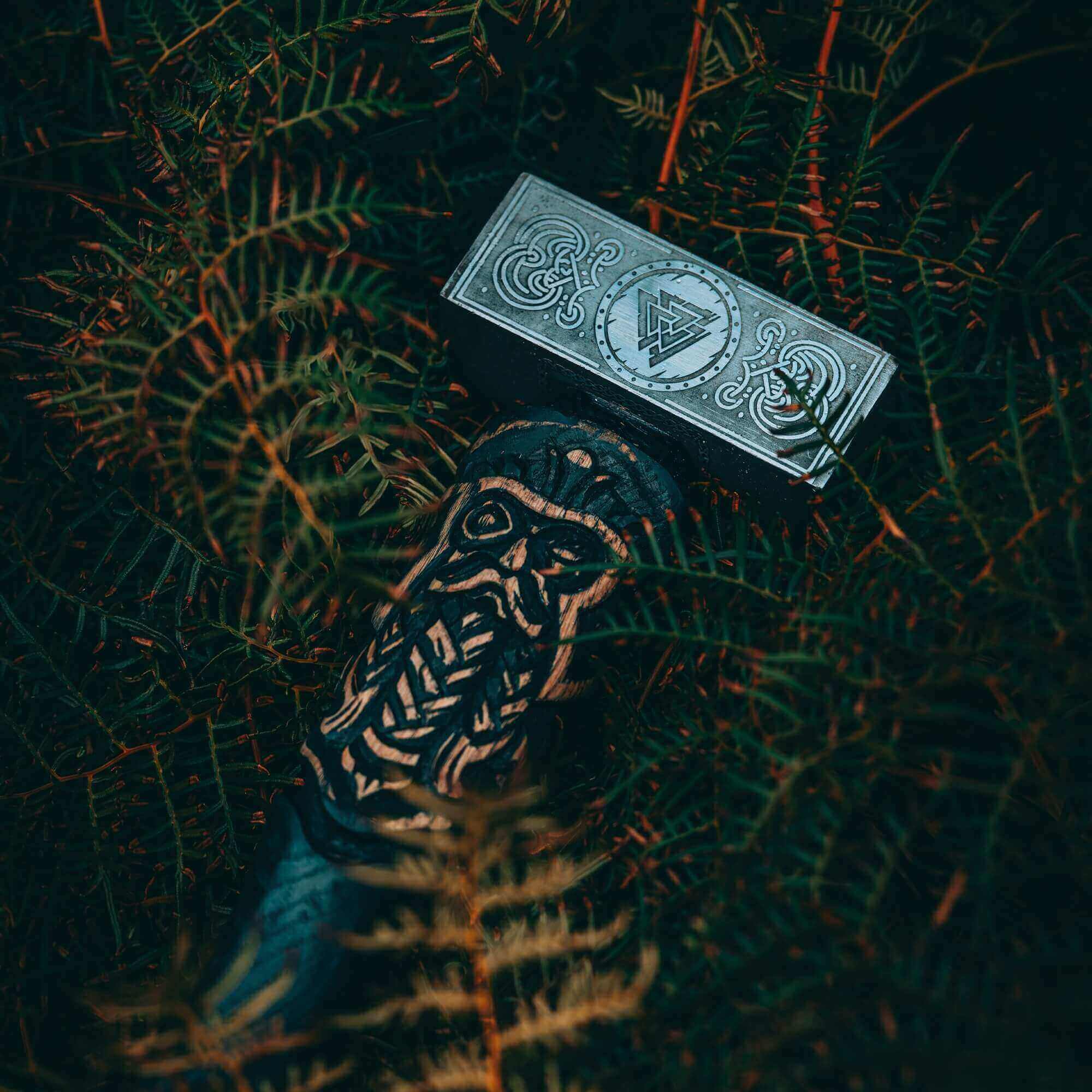Mjölnir’s Heir — Hand-Carved Hammer