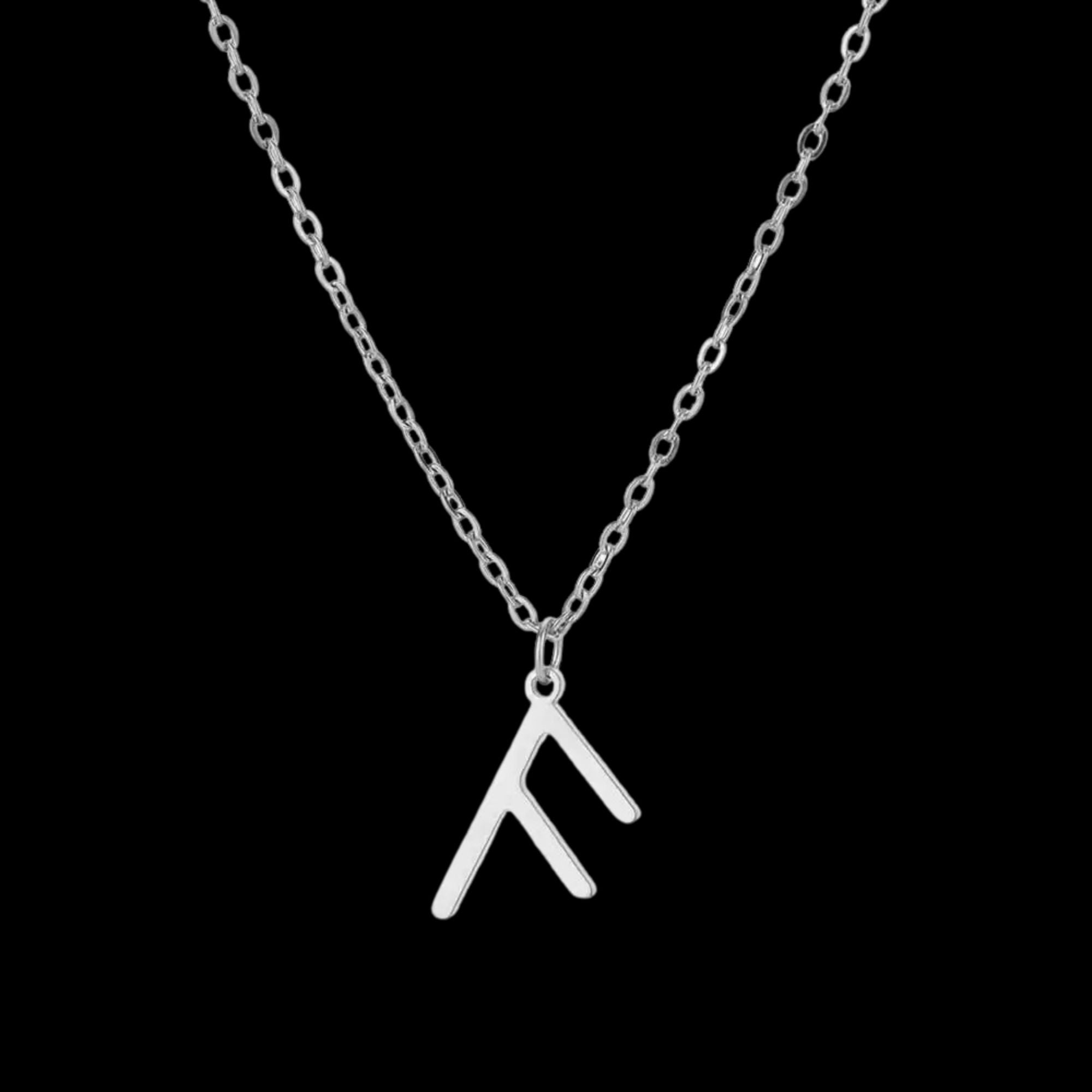 Minimalist Runes Pendants Necklace