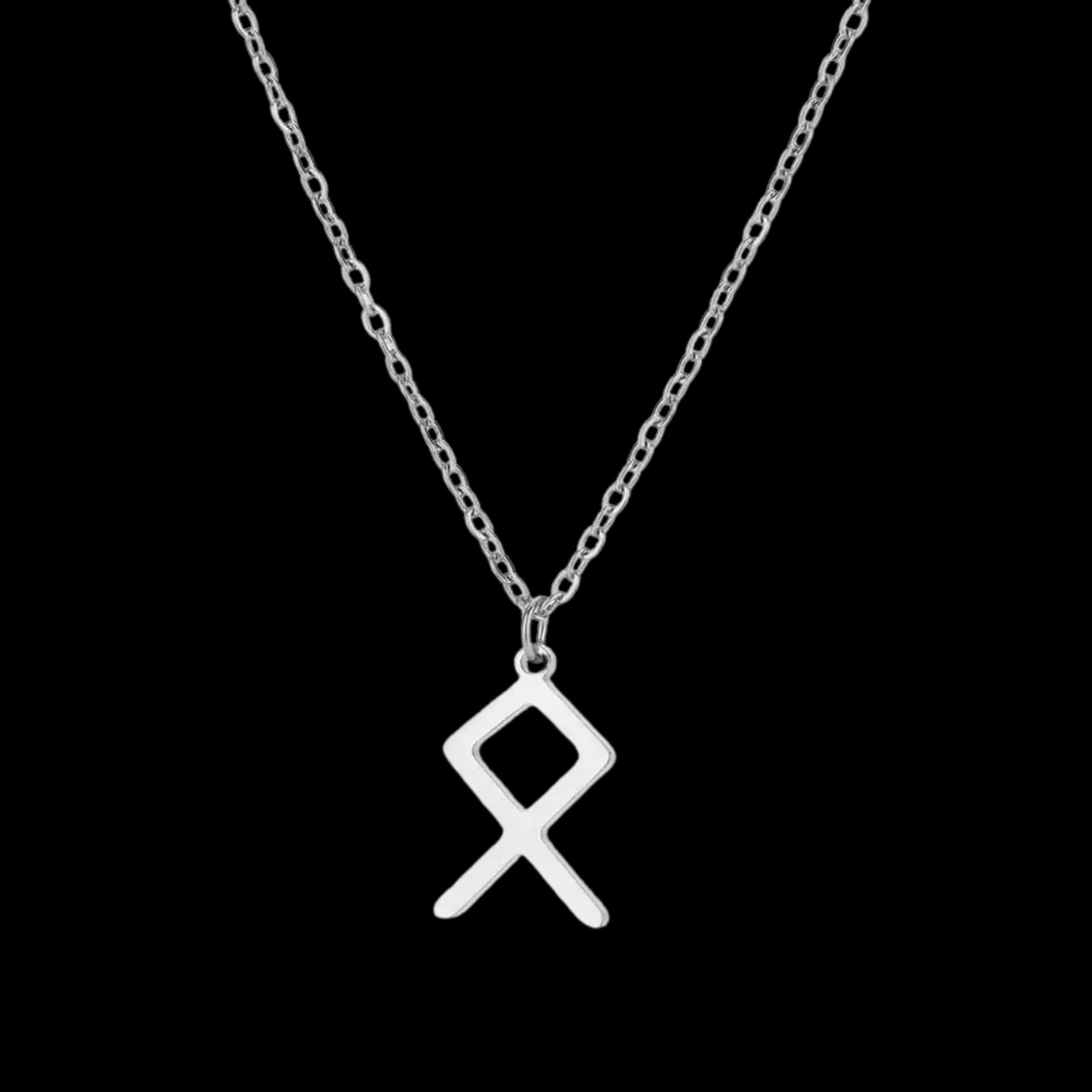 Minimalist Runes Pendants Necklace