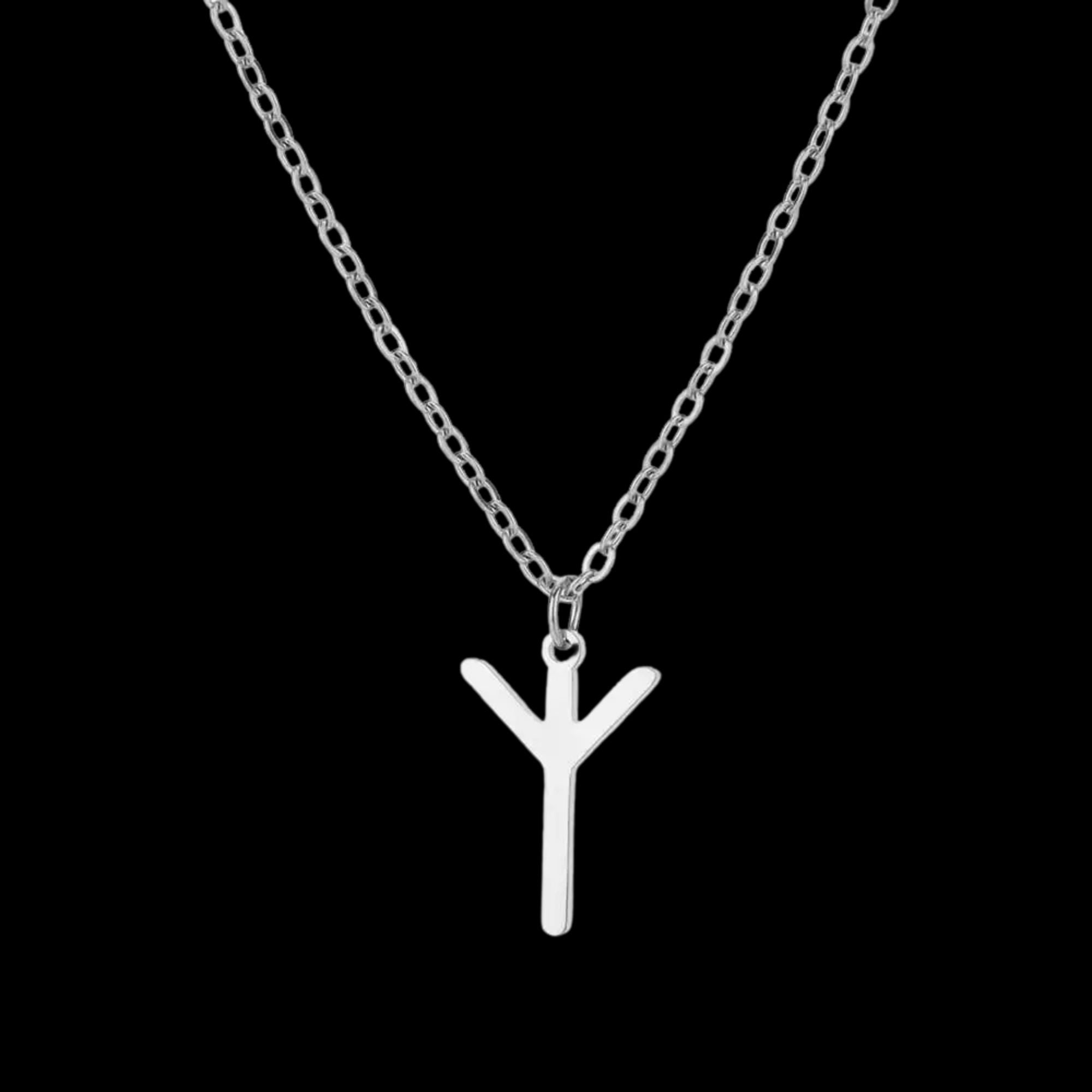 Minimalist Runes Pendants Necklace