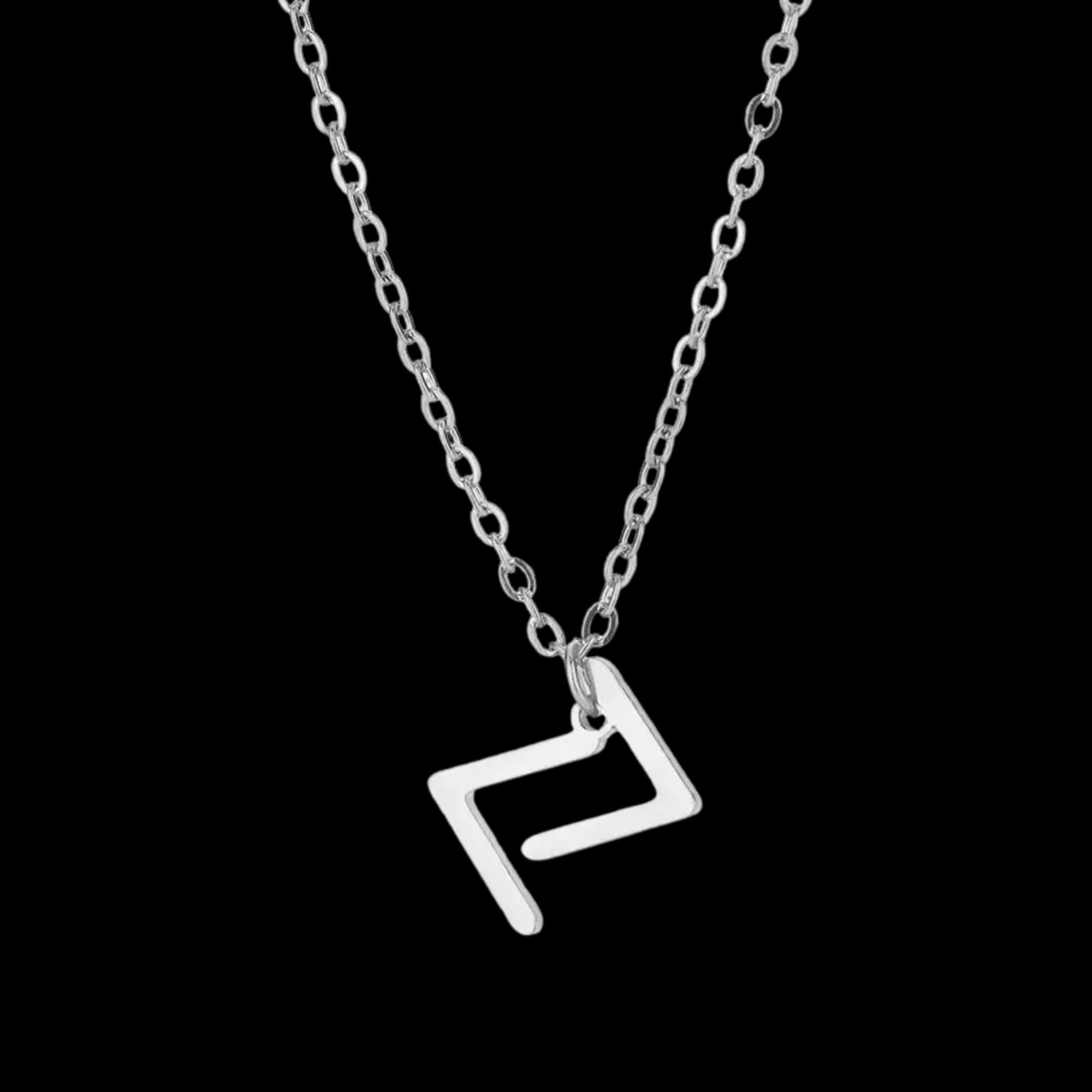 Minimalist Runes Pendants Necklace