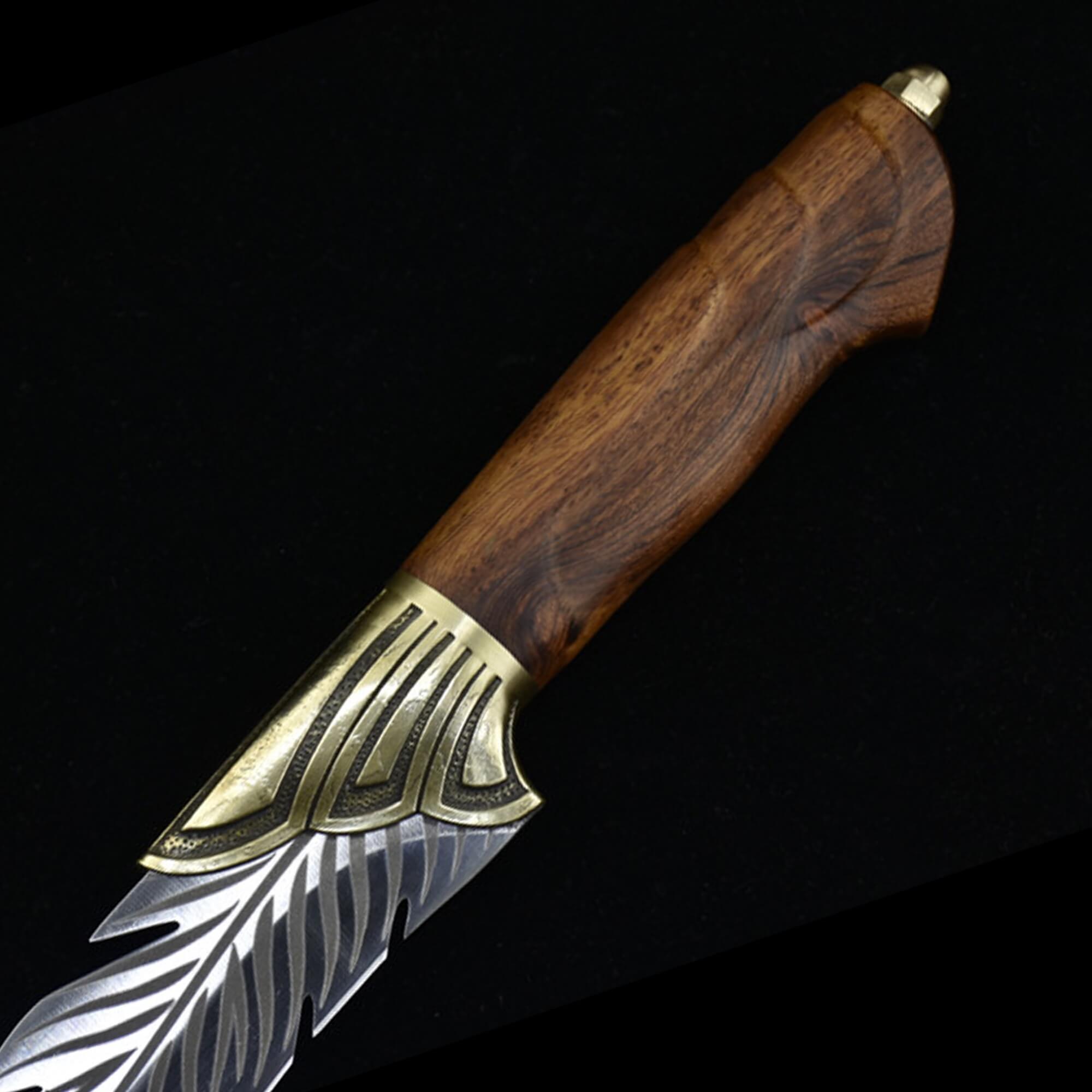 Cuchillo vikingo hecho a mano