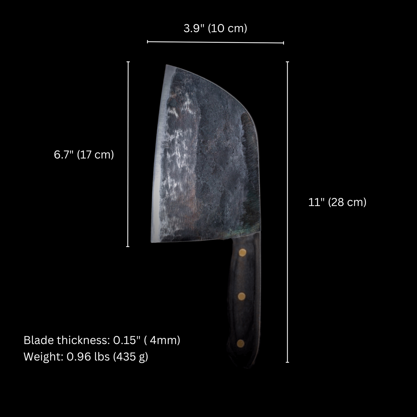 Serbian Clad Steel Knife