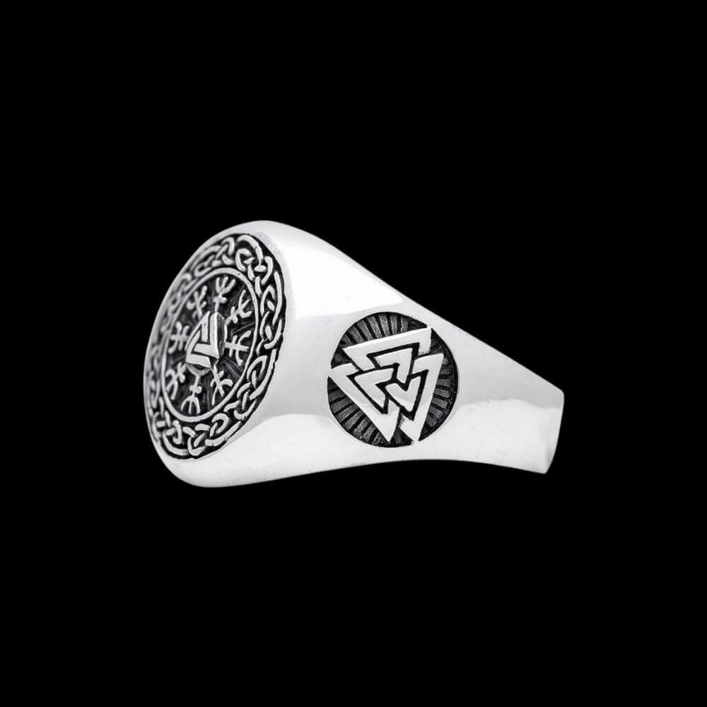 Valknut and Helm of Awe Ring