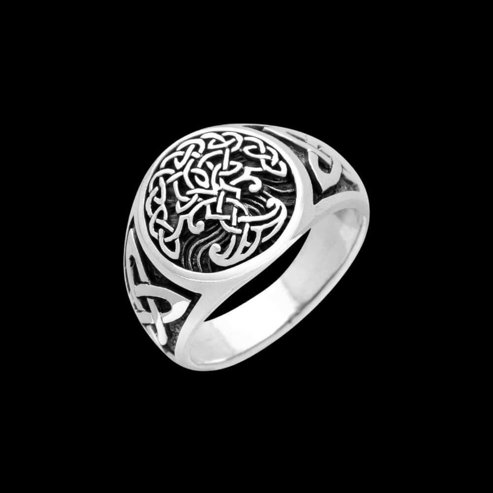 Yggdrasil and Viking Knotwork Ring