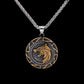 Fenrir's Golden Howl Necklace