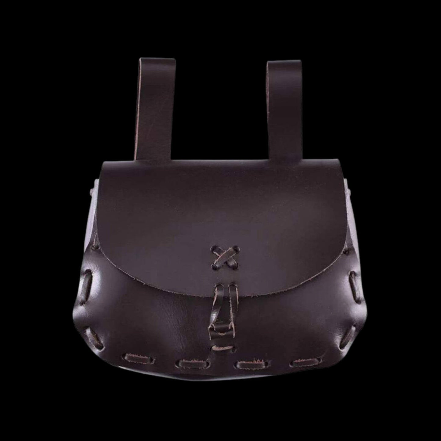 Handmade Viking Leather Waist Bag