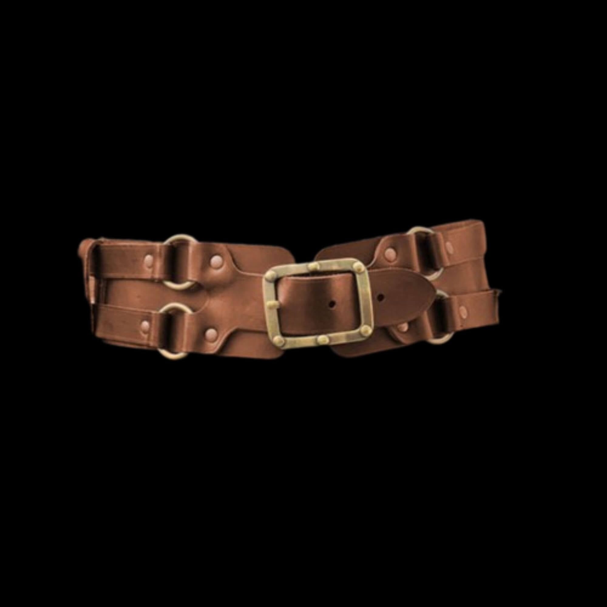 Viking Wide Leather Belt